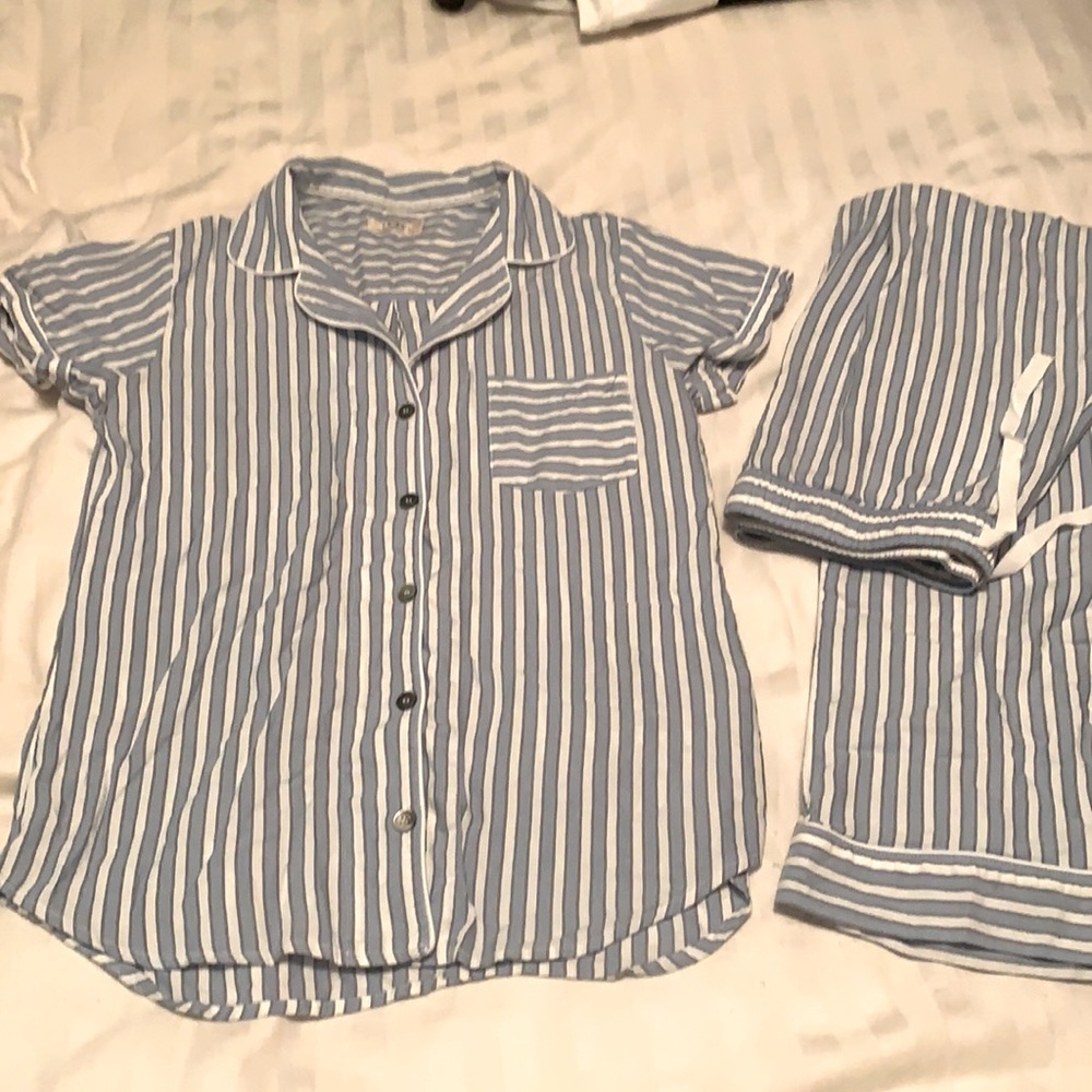 UGG Lt. Blue & White Pajama Set, size S